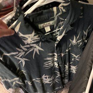 Tommy Bahama Silk Short-Sleeve Button-Up